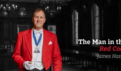 James Hasler - The Man in the Red Coat