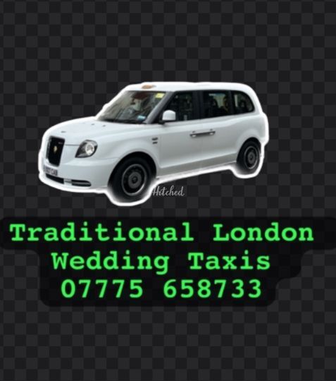 Traditional London Wedding Taxis