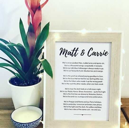 Poem Bespoke