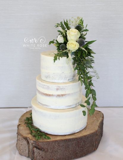 White Rose Cake Design in Lancashire - Wedding Cakes | hitched.co.uk