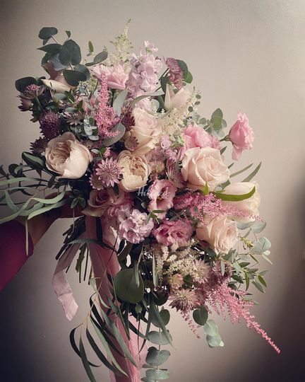 Sweet peas and Peonies