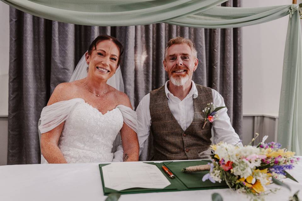 Toni & Garry's wedding