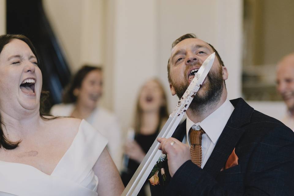 Hannah & James's wedding