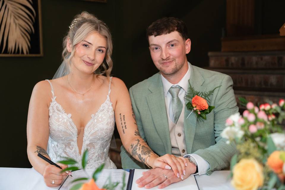 Charlotte & Josh's wedding