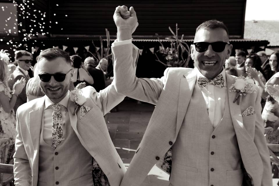 Steve & Lance's wedding