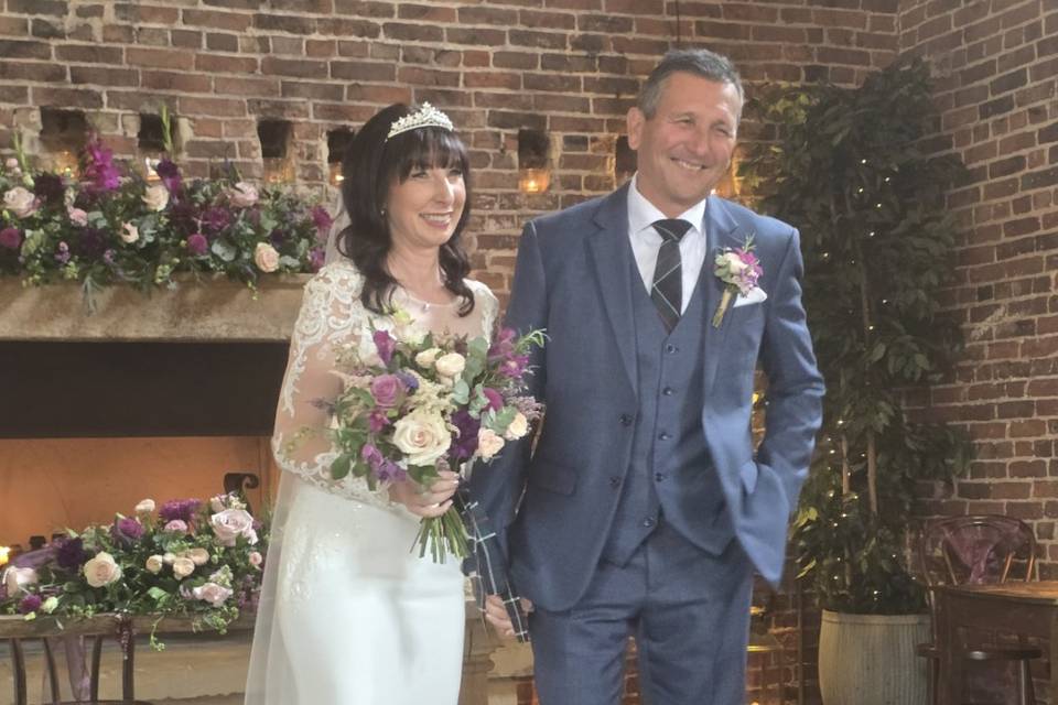 Wendy-Marie Colquhoun  & Christopher Colquhoun 's wedding