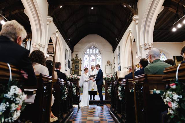 Emily & Ross's wedding 1