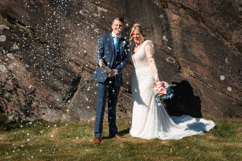 Annalise  & Jon 's wedding