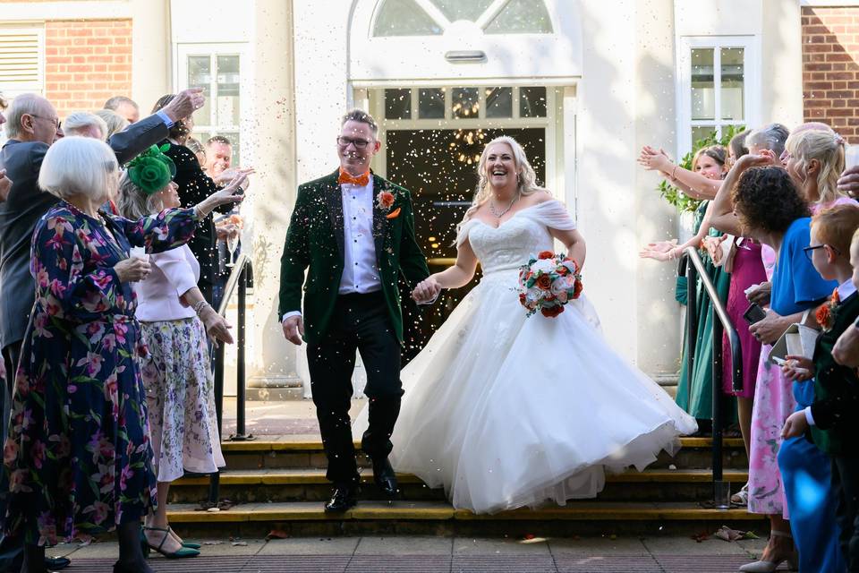 Carly & Ben's wedding