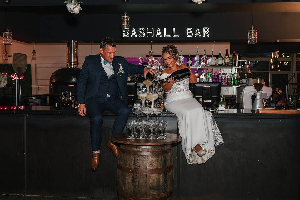 Bashall Barn Wedding venue
