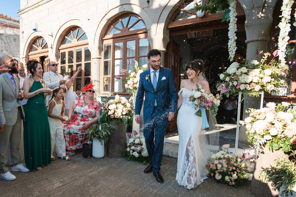 Aphrodite & Chris's wedding