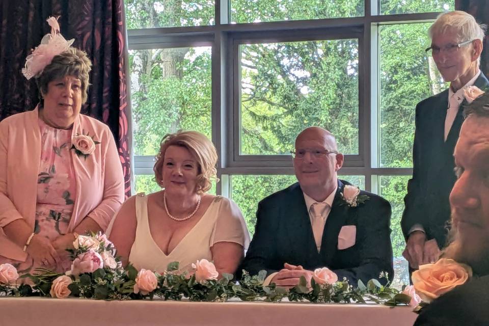 Val & Roy's wedding
