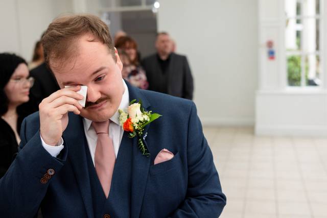 George & Abbie's wedding 1