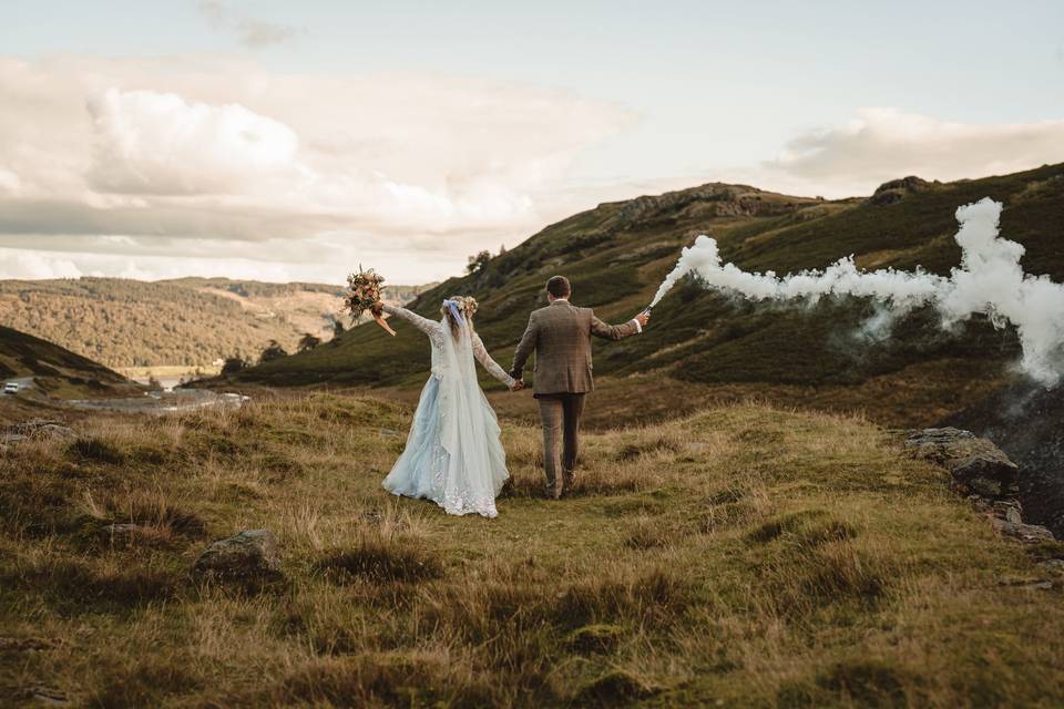 The Coppermines Mountain Cottages Wedding Venue Water Yeat, Cumbria ...