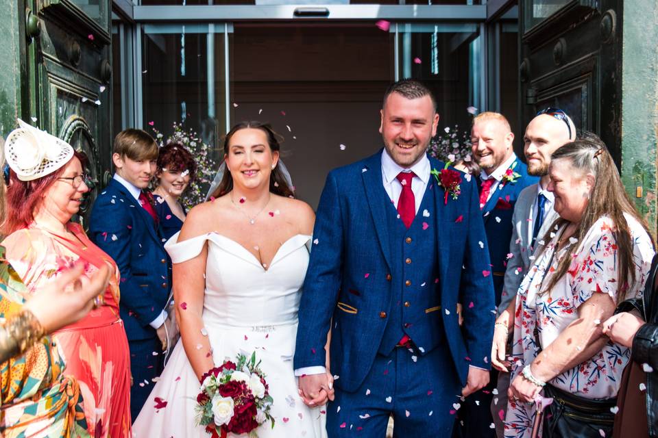 Stephanie & Ian's wedding