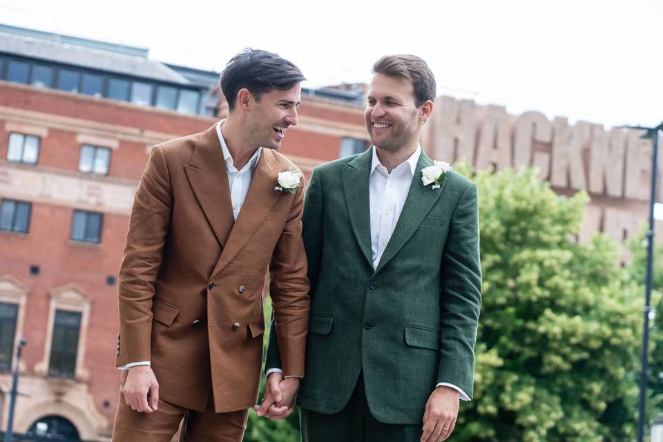 Joe & David's wedding