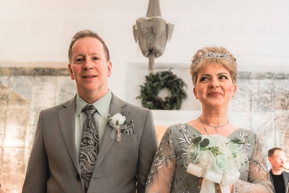 Monica & Steve's wedding