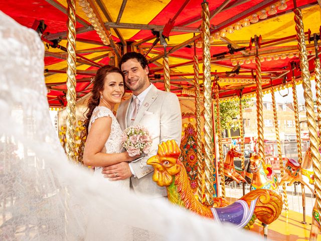 Chloe and Lewis's Wedding in Luton, Bedfordshire 15