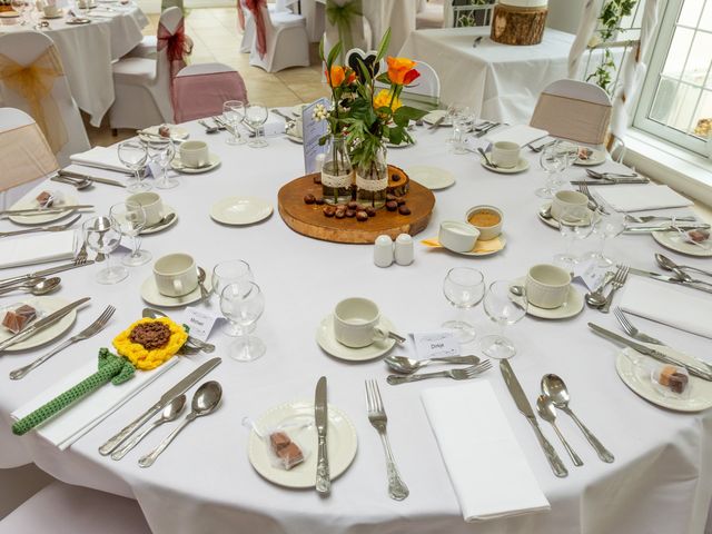 Phil and Jill's Wedding in St Asaph, Denbighshire 12