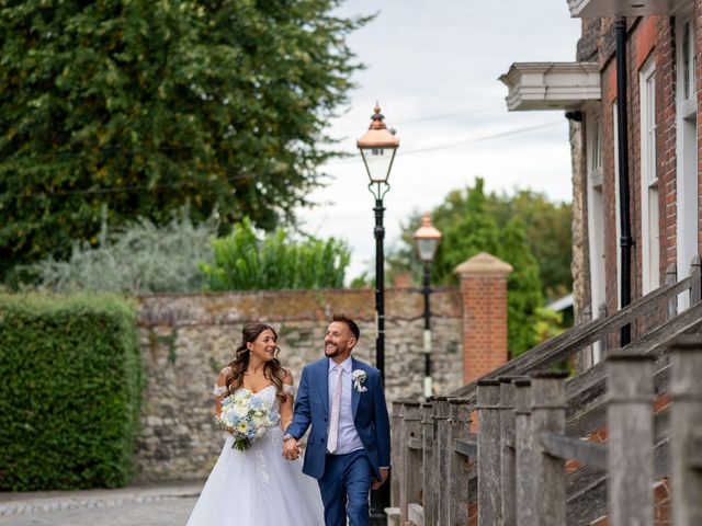 Blake and Amber's Wedding in Rochester, Kent 12