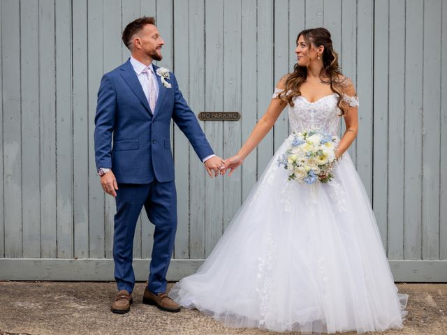 Blake and Amber's Wedding in Rochester, Kent 13