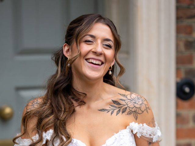 Blake and Amber's Wedding in Rochester, Kent 14