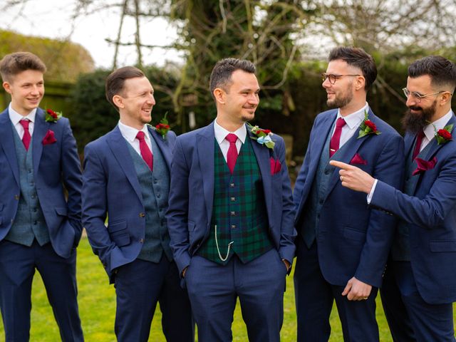 Jamie and Ellie's Wedding in Thrandeston, Norfolk 4