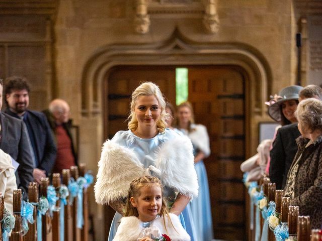 Jamie and Ellie's Wedding in Thrandeston, Norfolk 10