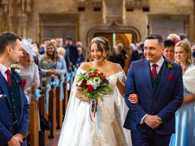 Jamie and Ellie's Wedding in Thrandeston, Norfolk 11