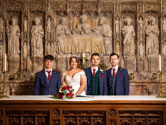 Jamie and Ellie's Wedding in Thrandeston, Norfolk 17