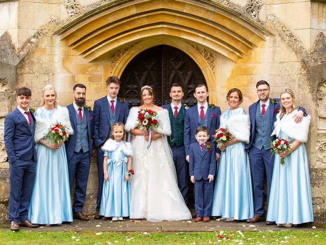 Jamie and Ellie's Wedding in Thrandeston, Norfolk 18