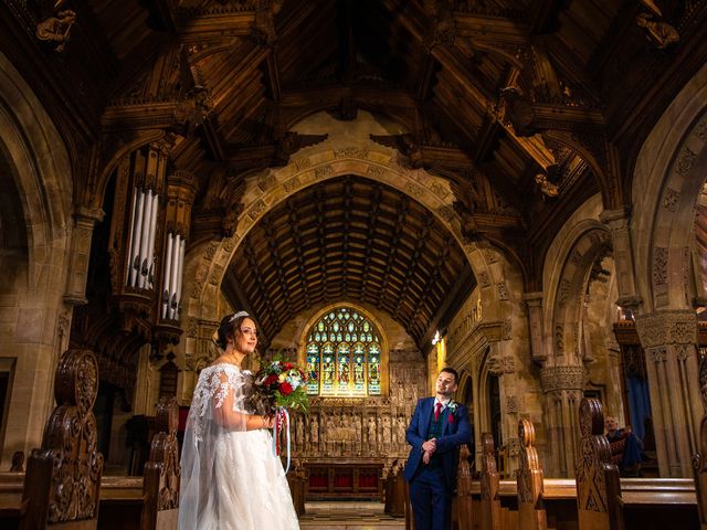 Jamie and Ellie's Wedding in Thrandeston, Norfolk 19