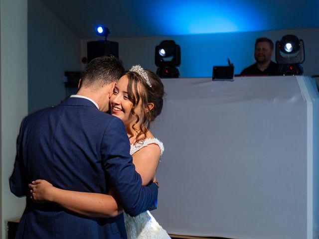 Jamie and Ellie's Wedding in Thrandeston, Norfolk 33