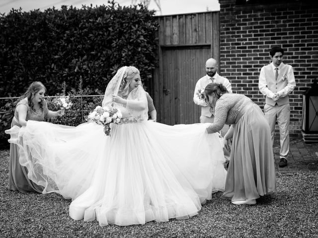 Benjamin  and Hope &apos;s Wedding in Boreham, Essex 7