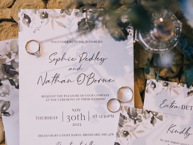 Nathan and Sophie&apos;s Wedding in Bromyard, Herefordshire 4
