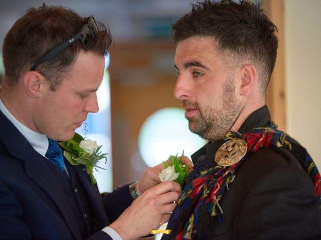 Leighanne Stewart and Stevie Stewart's Wedding in Culloden Inverness, Highlands 11