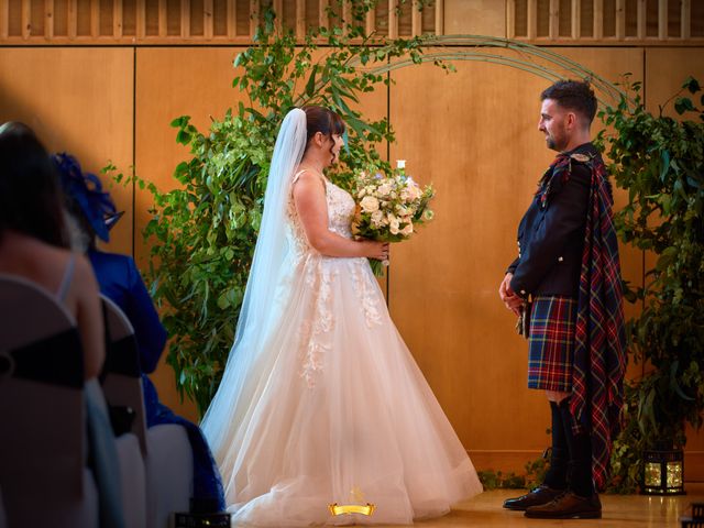 Leighanne Stewart and Stevie Stewart's Wedding in Culloden Inverness, Highlands 15