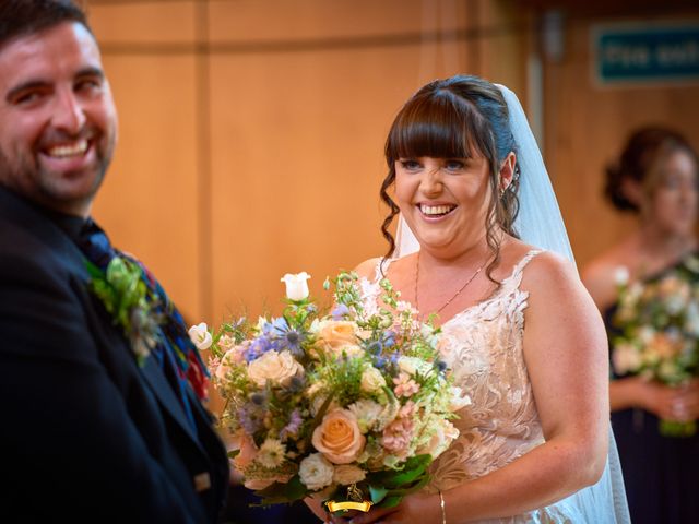 Leighanne Stewart and Stevie Stewart's Wedding in Culloden Inverness, Highlands 17