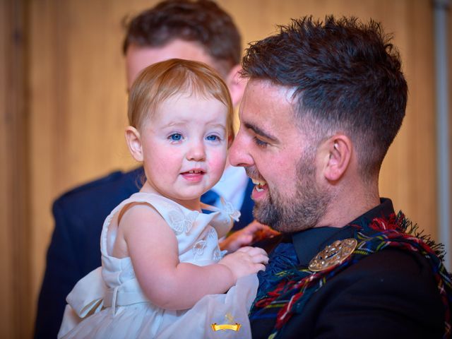 Leighanne Stewart and Stevie Stewart's Wedding in Culloden Inverness, Highlands 22