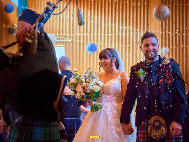 Leighanne Stewart and Stevie Stewart's Wedding in Culloden Inverness, Highlands 2