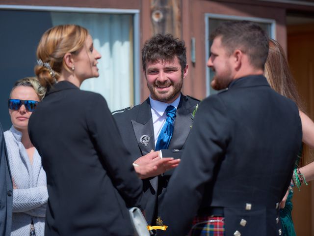 Leighanne Stewart and Stevie Stewart's Wedding in Culloden Inverness, Highlands 25