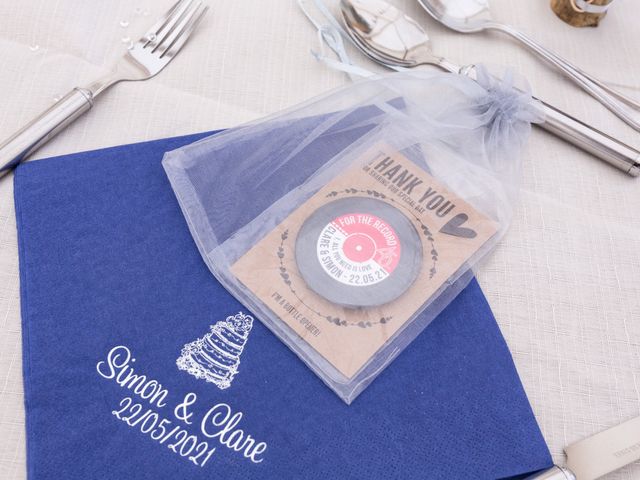 Simon and Clare's Wedding in Penrhyndeudreath, Gwynedd 10