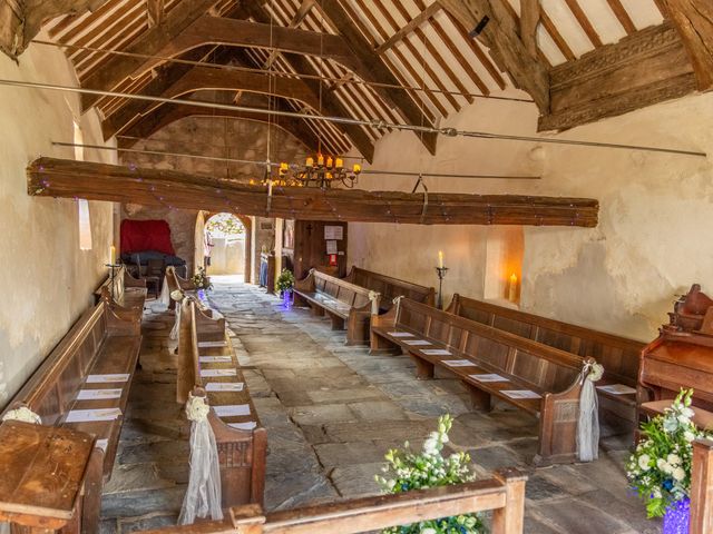 Simon and Clare's Wedding in Penrhyndeudreath, Gwynedd 25