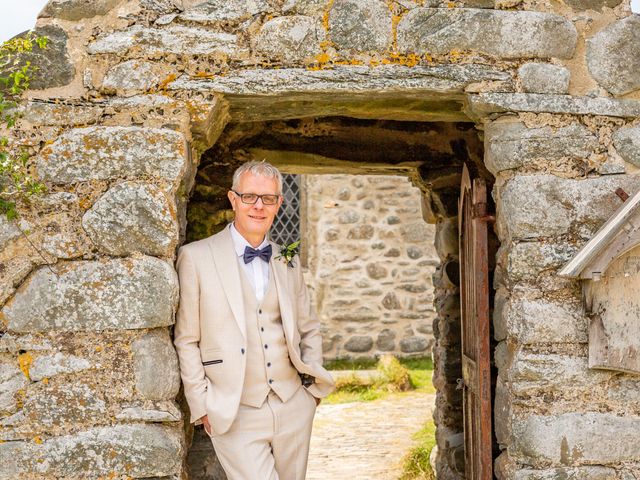 Simon and Clare's Wedding in Penrhyndeudreath, Gwynedd 28
