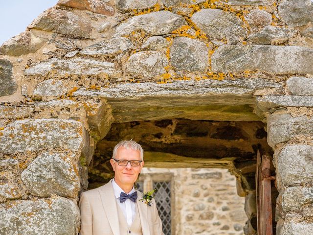 Simon and Clare's Wedding in Penrhyndeudreath, Gwynedd 29