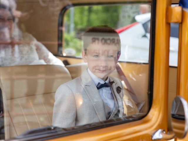 Simon and Clare's Wedding in Penrhyndeudreath, Gwynedd 59