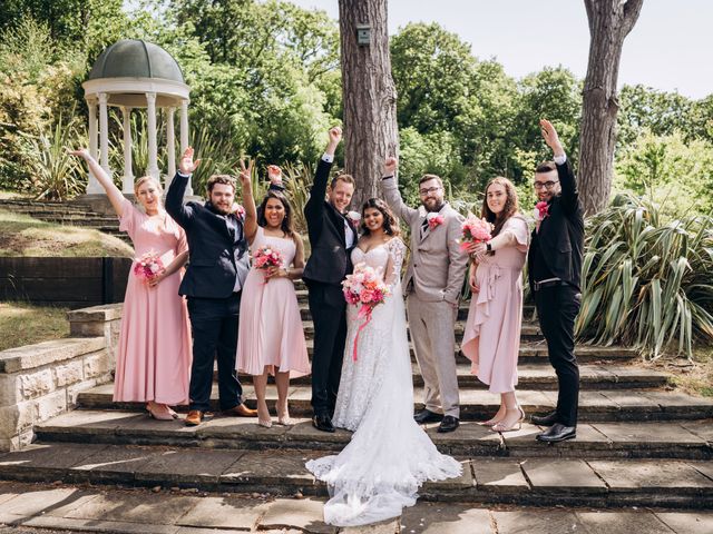 Alex and Deepthi's Wedding in Saltburn-by-the-Sea, North Yorkshire 32