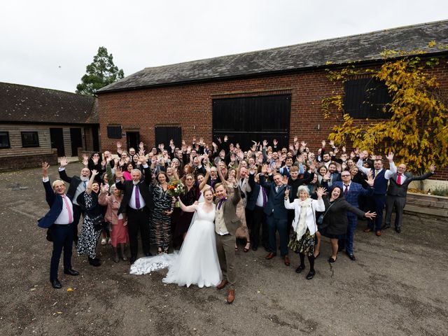 David and Daisy's Wedding in Buntingford, Hertfordshire 21