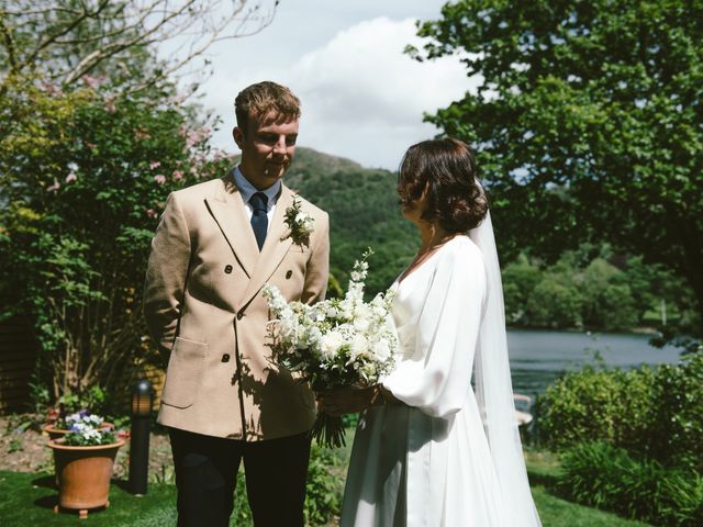 Dale and Jade's Wedding in Lake District , Cumbria 63