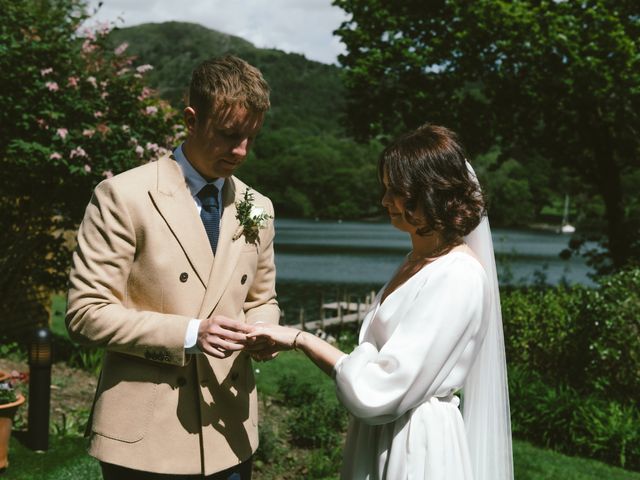 Dale and Jade&apos;s Wedding in Lake District , Cumbria 102